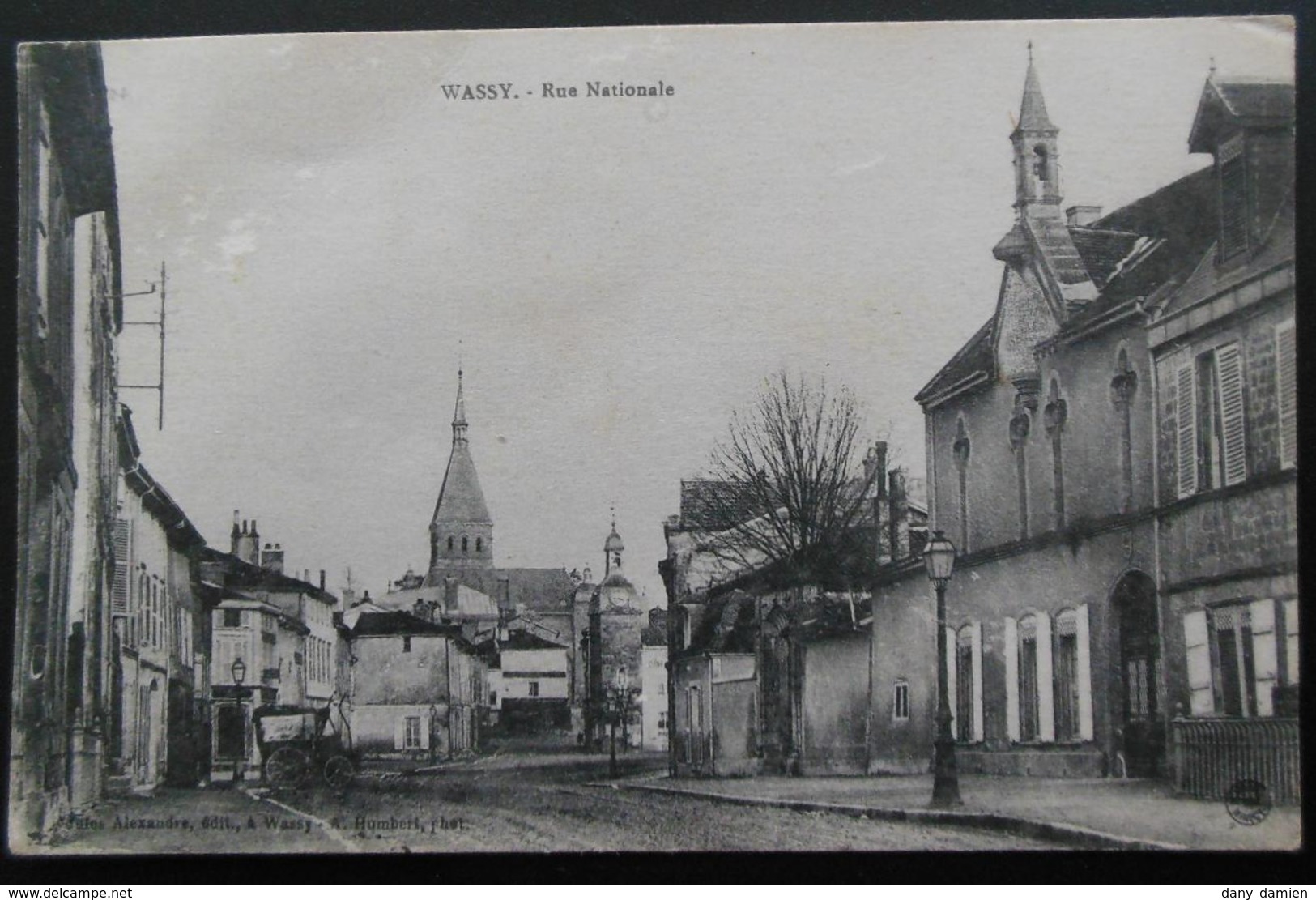 Carte Postale De Wassy - Rue Nationale - Wassy