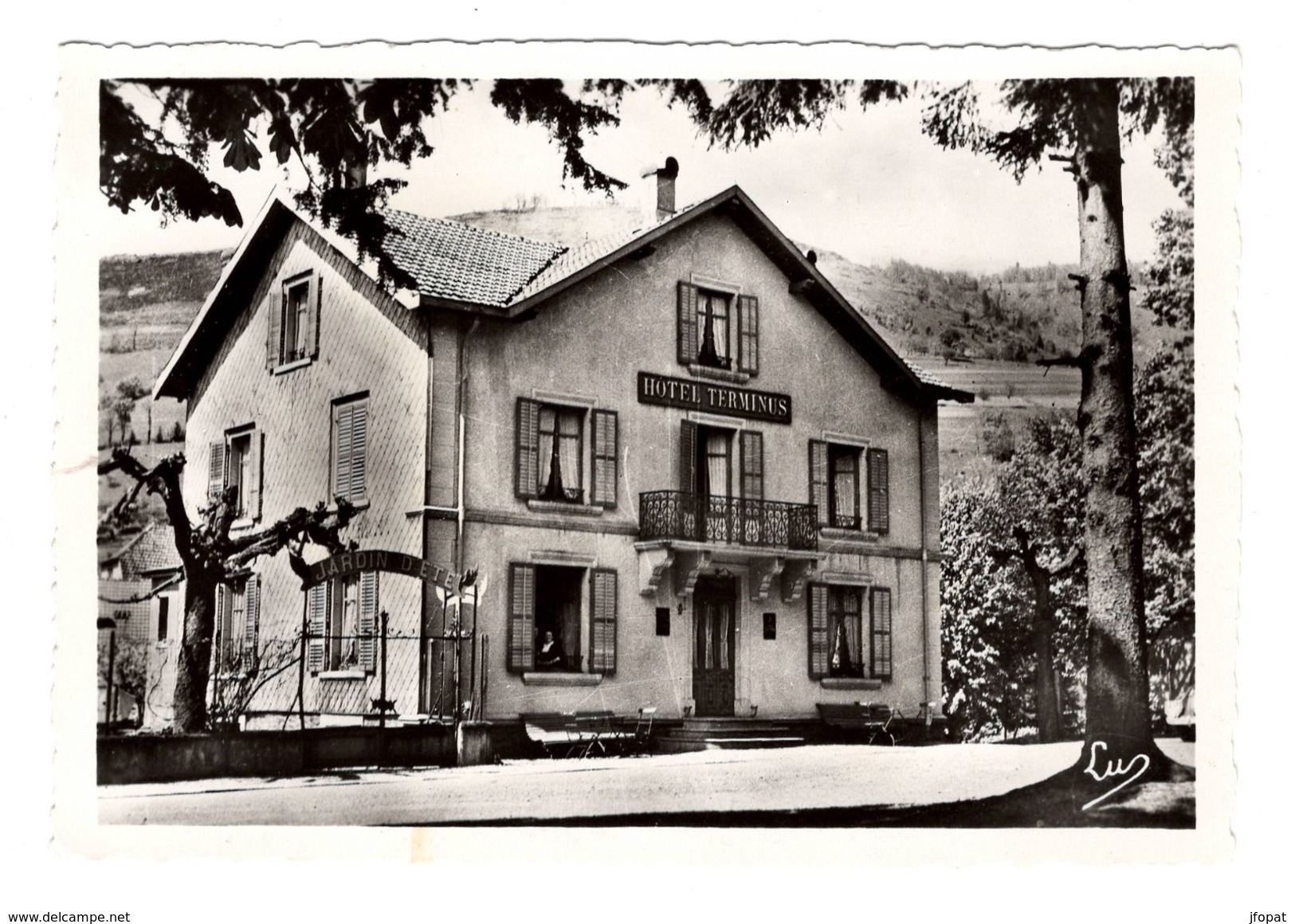 88 VOSGES - BUSSANG Hôtel Terminus, Propriétaire Charton - Bussang