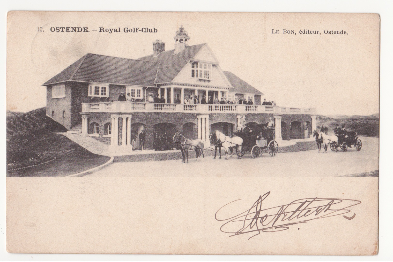 Oostende: Royal Golf-Club. (Le Bon,1906) - Scherpenheuvel-Zichem