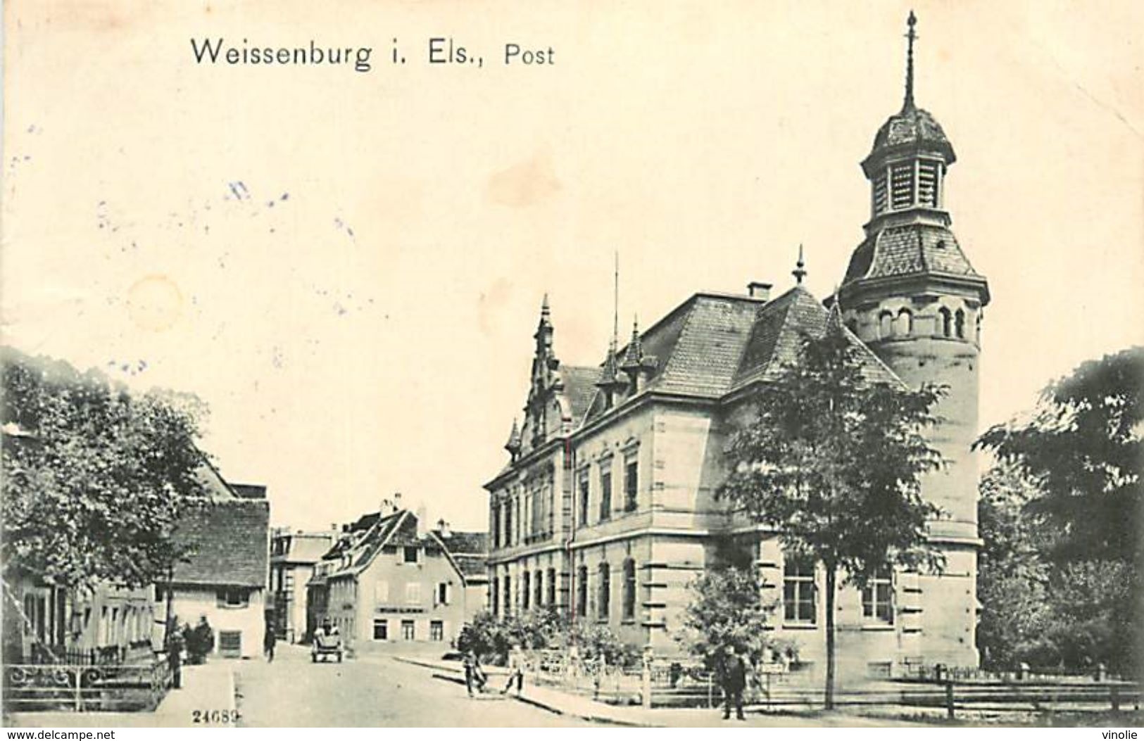 A-17.6824 : WEISSENBURG I. E.   POST. - Weissenburg