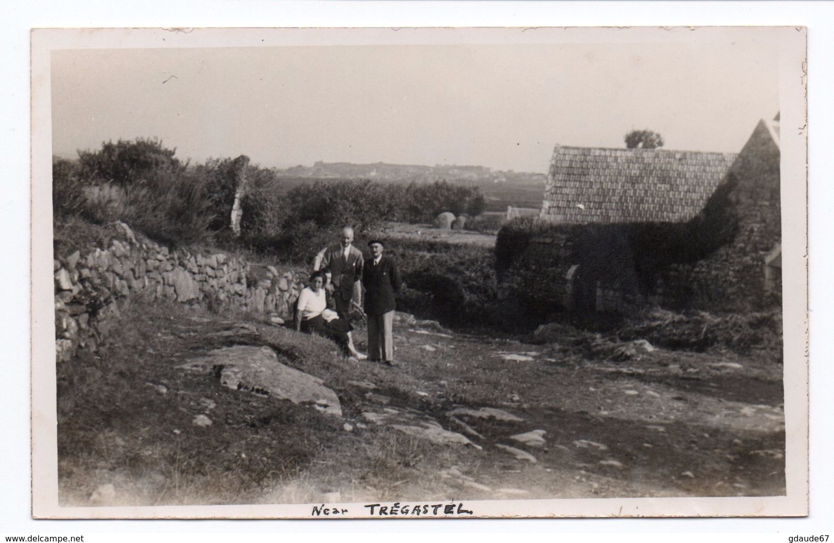 TREGASTEL (22) - CARTE PHOTO - Trégastel