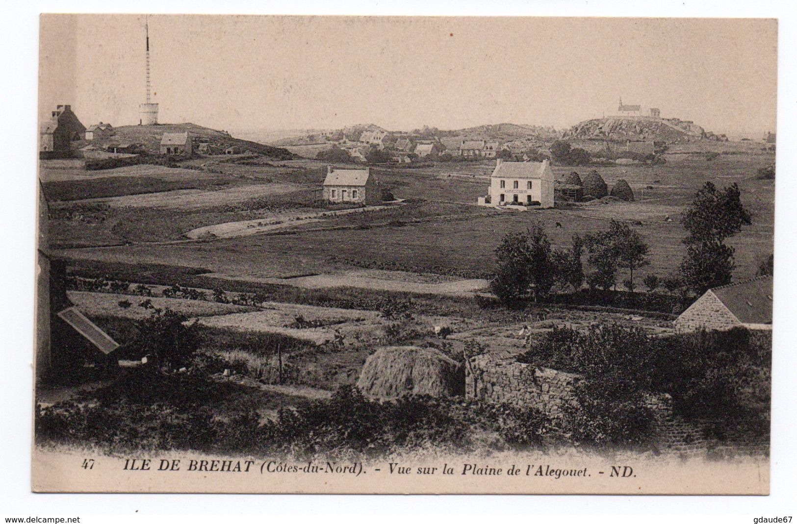 ILE DE BREHAT (22) - VUE SUR LA PLAINE DE L'ALEGOUET - Ile De Bréhat