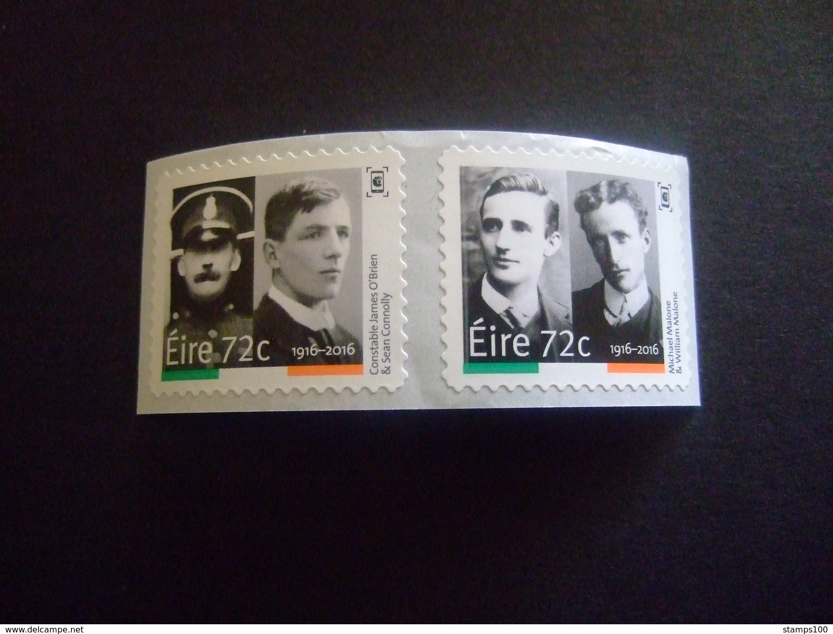 IRELAND 2016 EASTER RISING FROM COIL OF 100 MNH** (see Photo Without Surrounding White Paper). (CEPTBOX -147) - Neufs