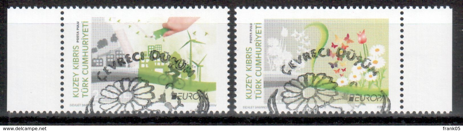 Türkisch-Zypern / Turkish Republic Of Northern Cyprus / Chypre Turc 2016 Satz/set EUROPA Gestempelt/used - 2016