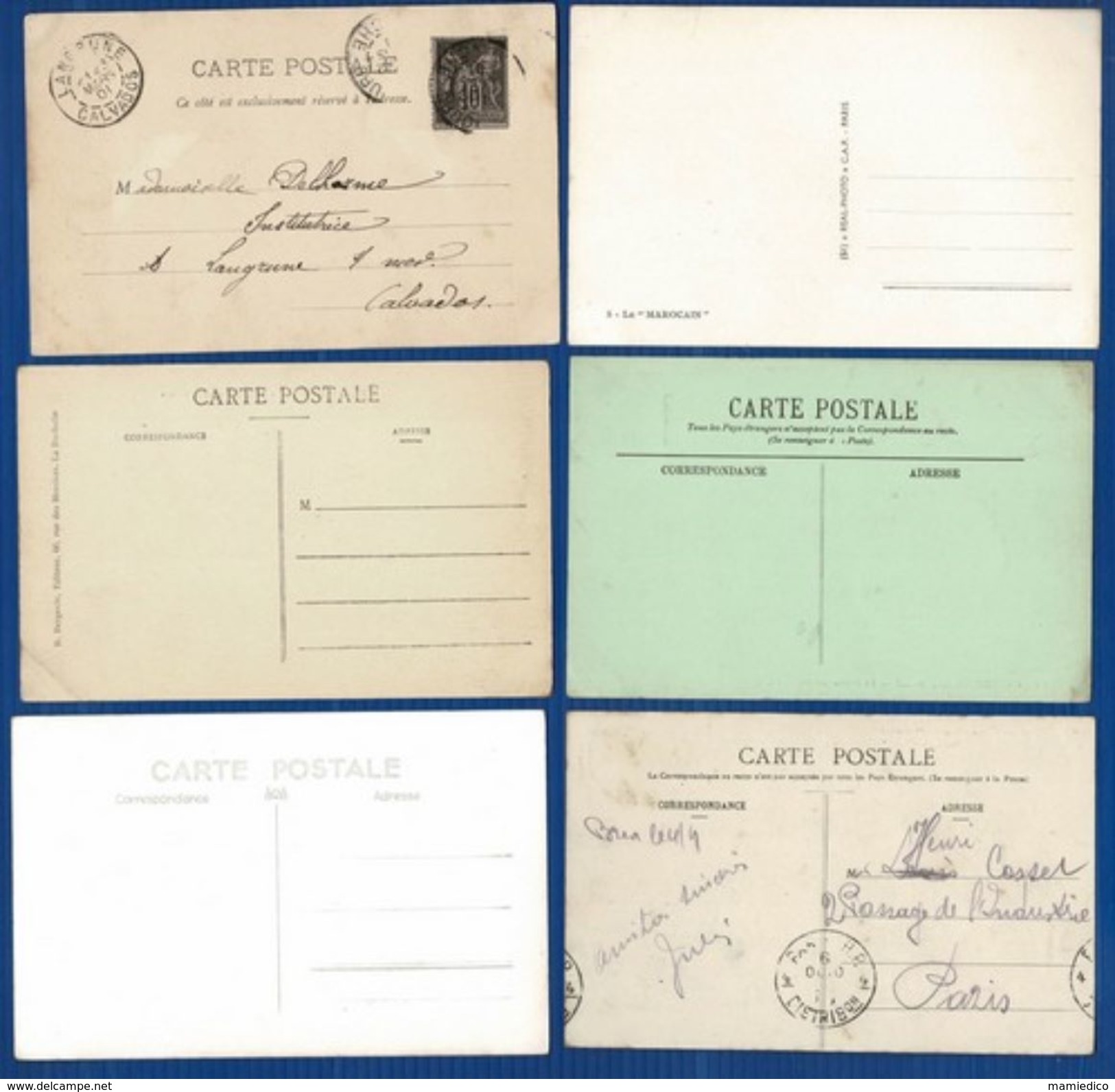 11 CP + 1 Document De Marine De Guerre ( BATEAUX Et ARSENAUX). Lot N°31 - 5 - 99 Postkaarten