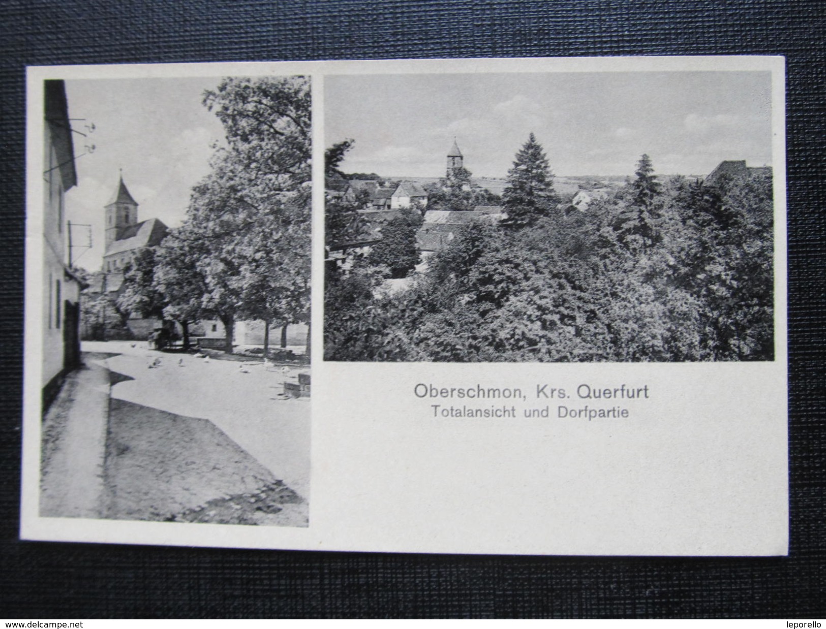 AK QUERFURT Oberschmon Ca.1940 // D*25205 - Querfurt