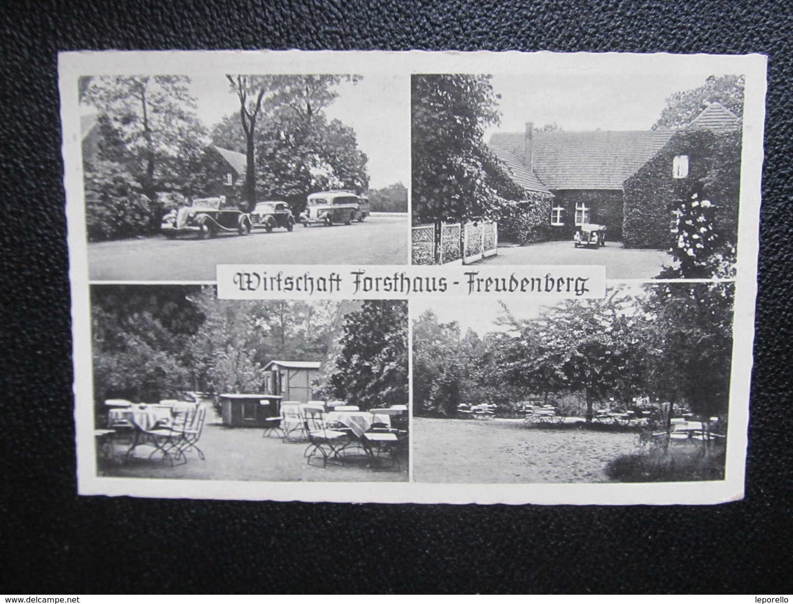 AK HERVEST DORSTEN Wirtschaft Forsthaus Freudenberg 1940 // D*25220 - Dorsten