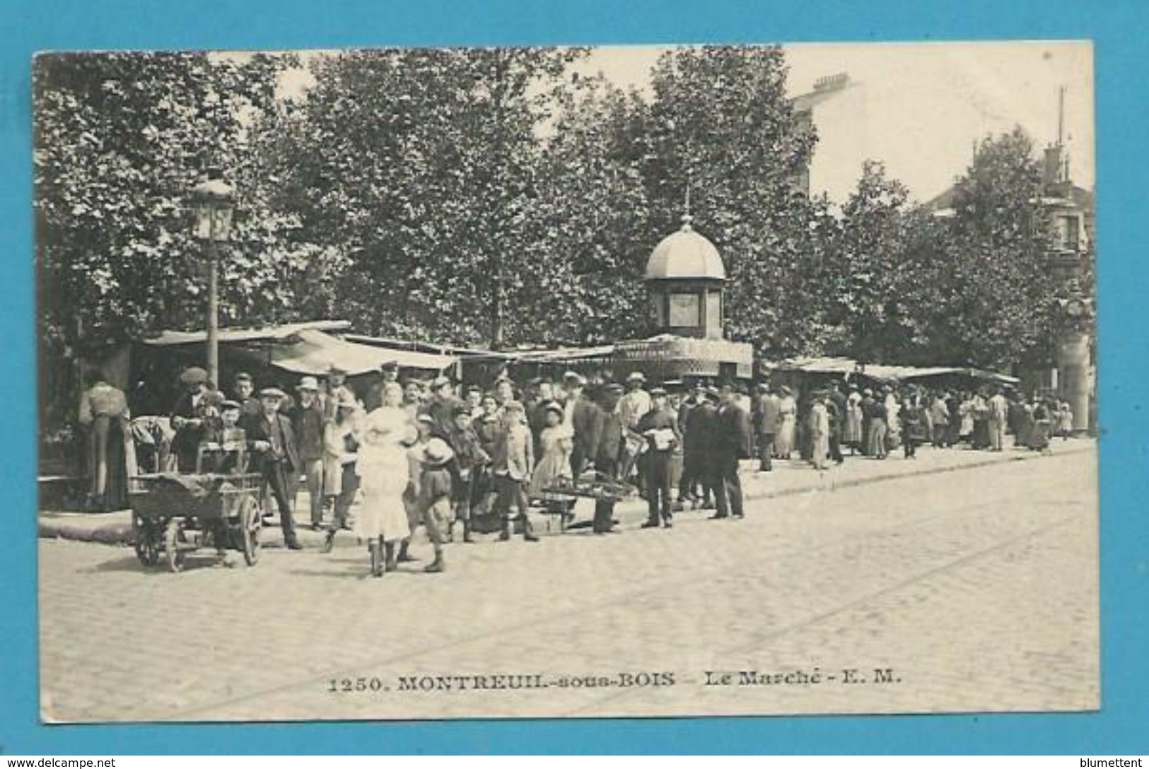 CPA 1250 - Le Marché MONTREUIL-SOUS-BOIS 93 - Montreuil