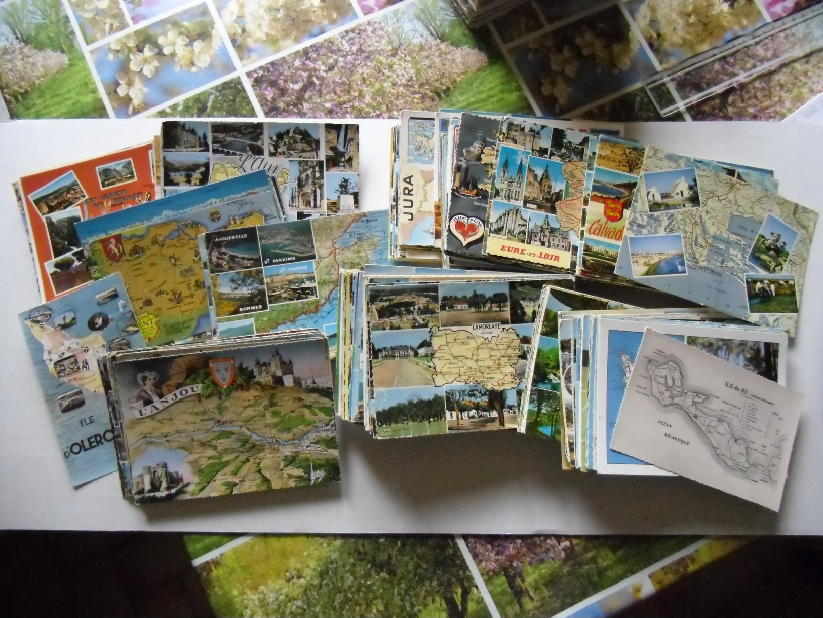 Lot N° 11 - Env. 300 CPM - France, Cartes De "département" - 100 - 499 Postcards