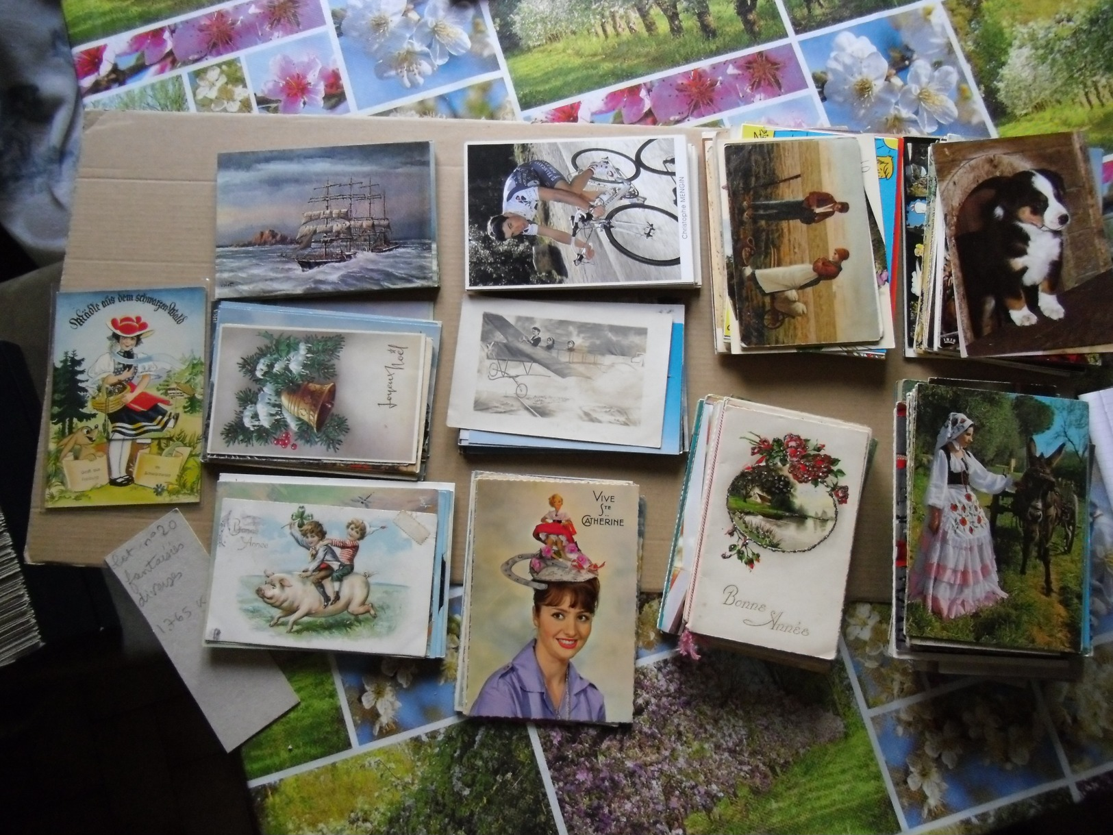 Lot N° 20 - Environ 400 CPA / SM / M - Cartes Fantaisies Diverses - 100 - 499 Cartes