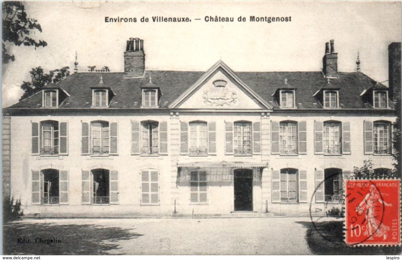 10 - MONTGENOST --  Château - Autres & Non Classés