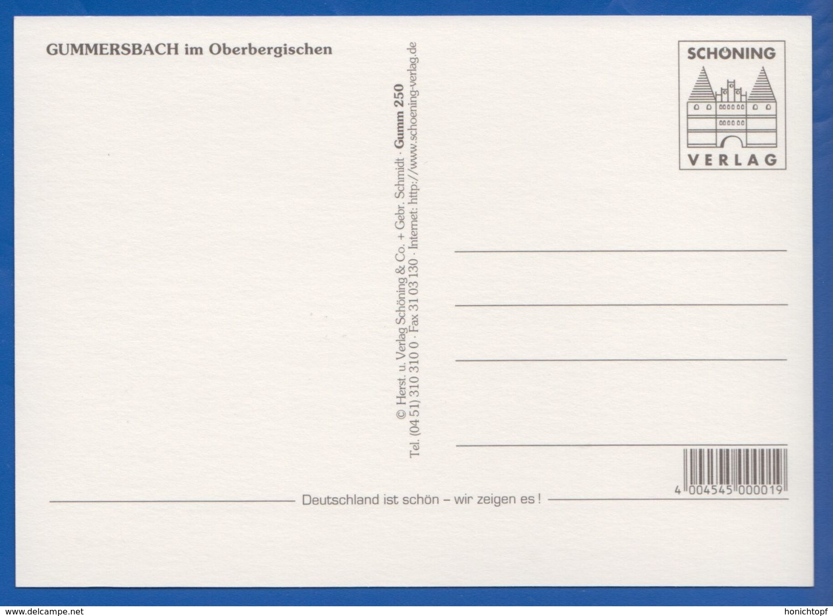 Deutschland; Gummersbach; Multibildkarte - Gummersbach