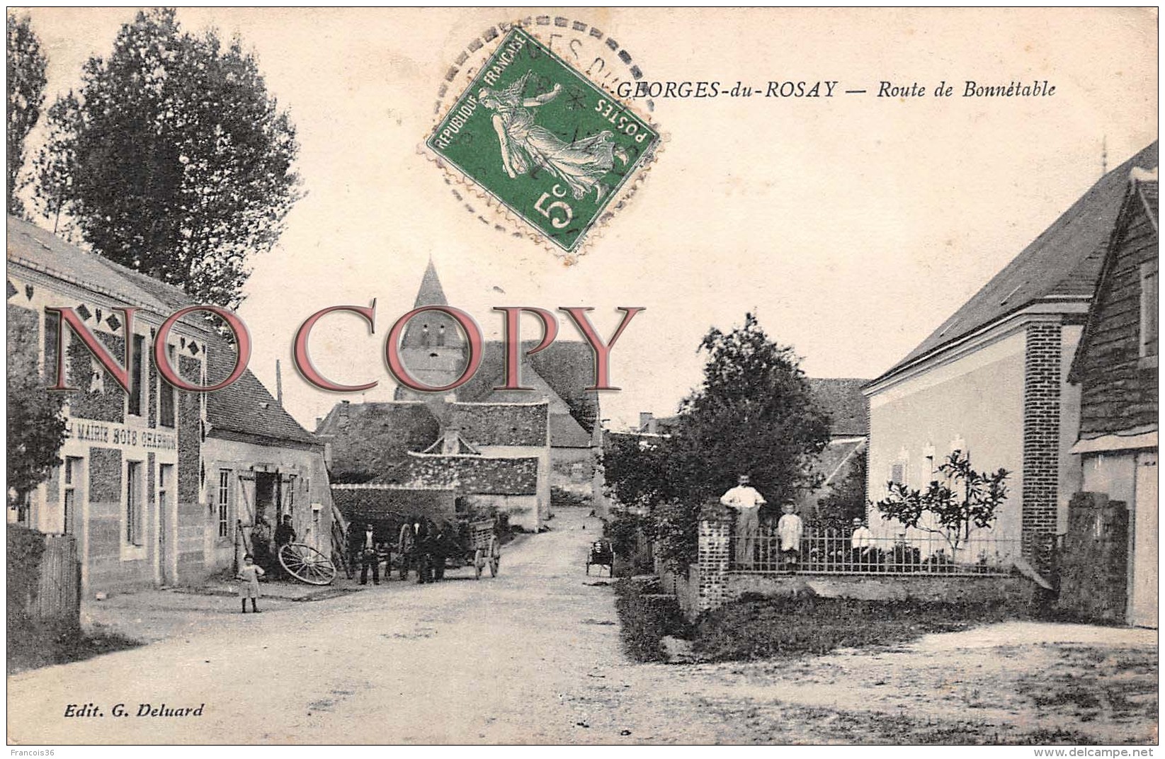72 - Georges Du Rosay - Route De Bonnétable - Autres & Non Classés