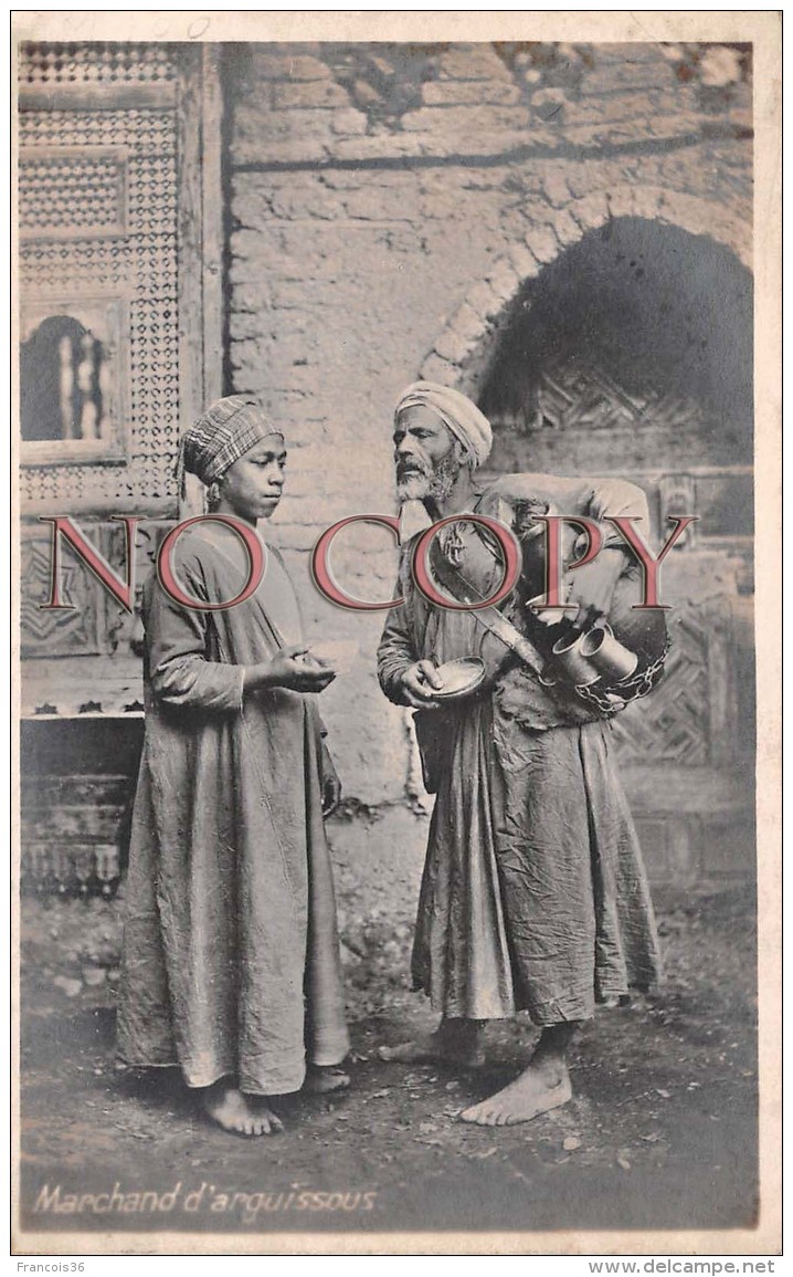 Egypte Egypt - Marchand D'arguissous - Carte Photo - Autres & Non Classés