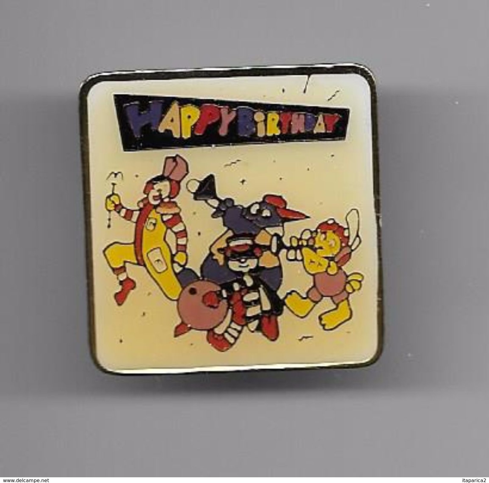 PINS Mc Donald's Mac Do Happy Birthday  BD  / 33NAT - McDonald's