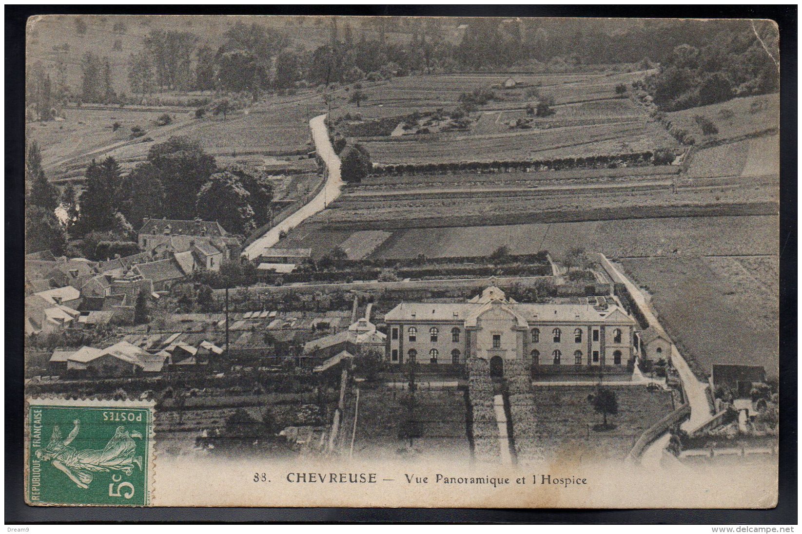 CHEVREUSE 78 - Vue Panoramique Et L'Hospice - Chevreuse