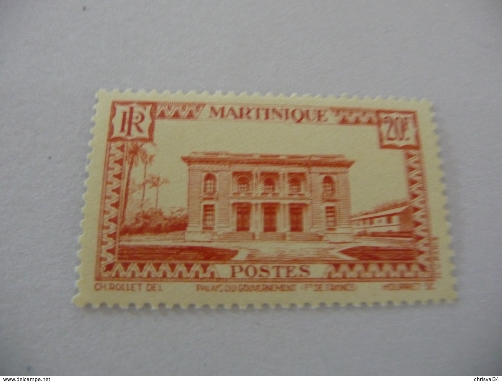 TIMBRE   MARTINIQUE   N  154   COTE  1,75  EUROS    NEUF  CHARNIERE - Unused Stamps