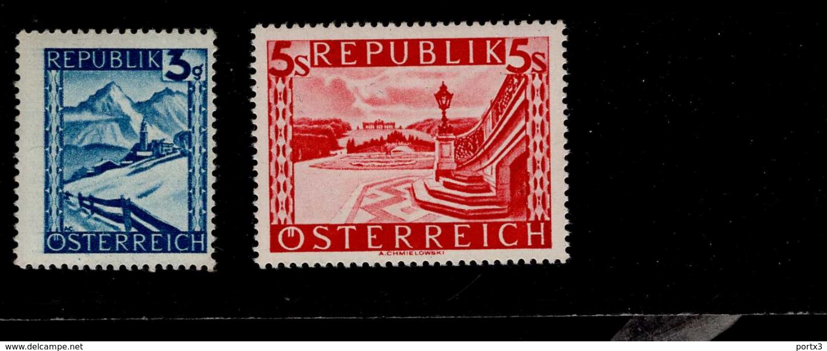 Österreich 738 - 770 Landschaften ** Postfrisch MNH - Nuovi