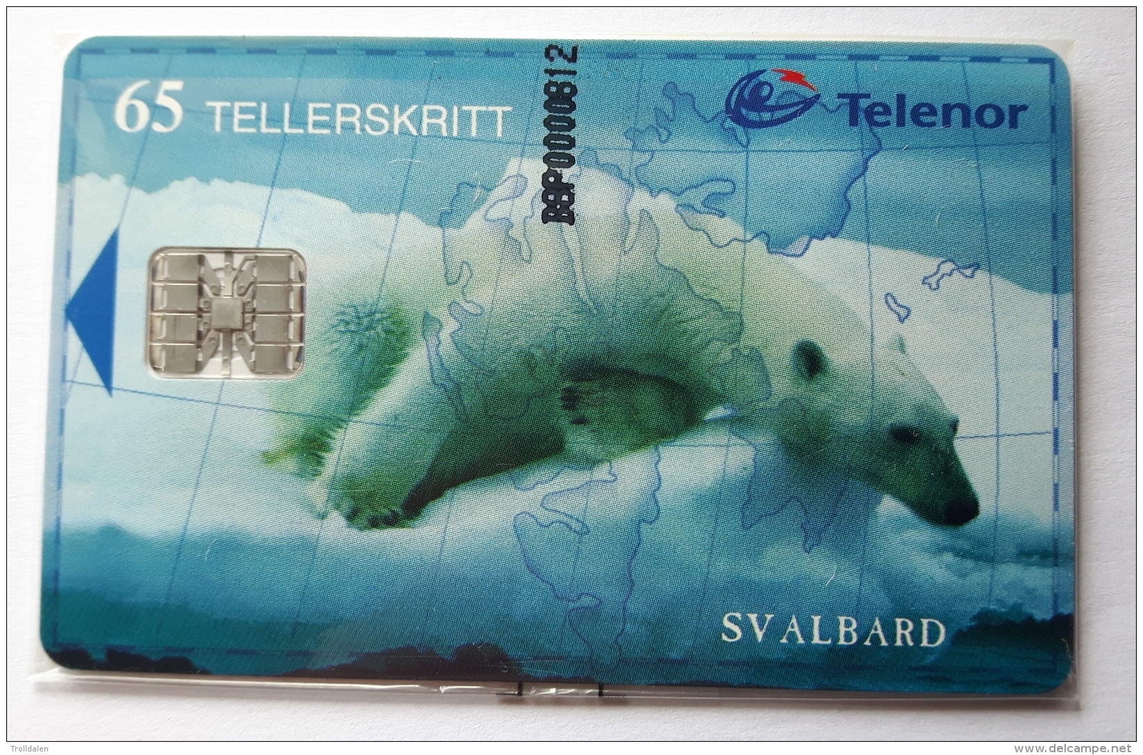 N 140 Polar Bear Svalbard,  Norway , Unused In Blister - Norvegia