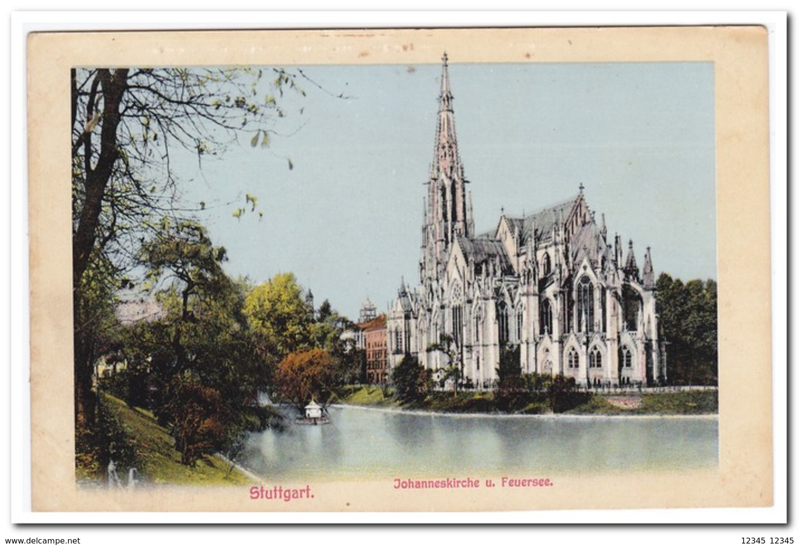 Stuttgart, Johanneskirche U. Feuersee - Stuttgart