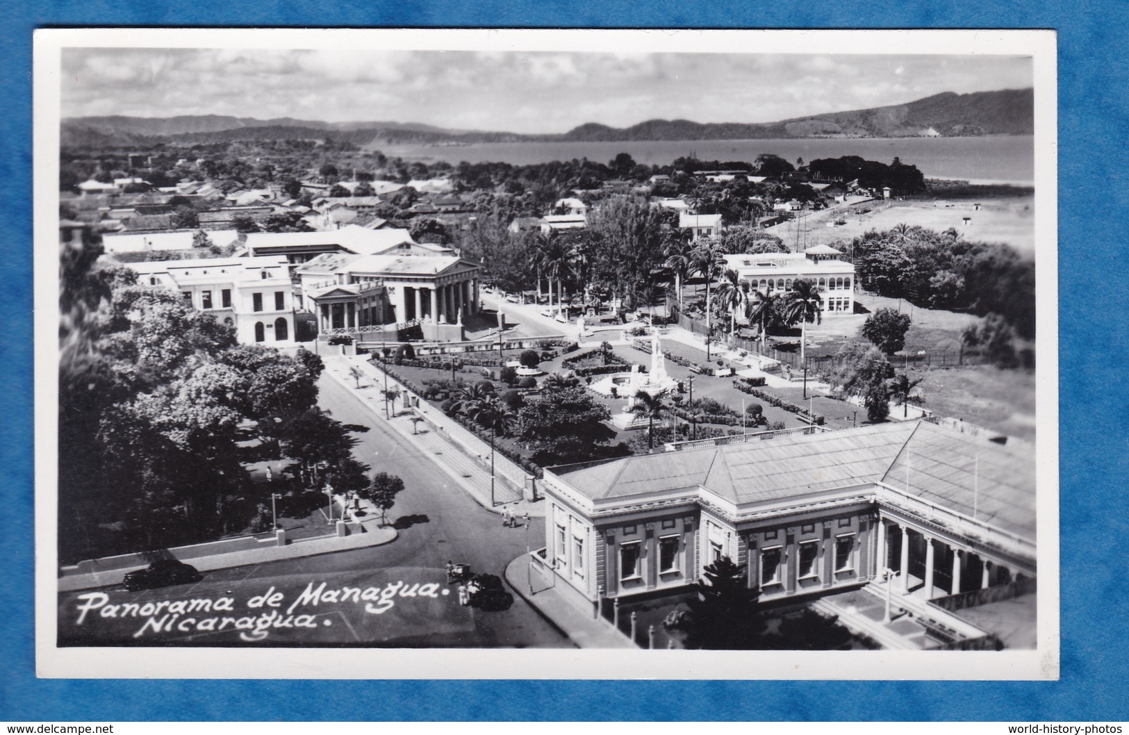 CPA - MANAGUA , Nicaragua - Panorama - Nicaragua