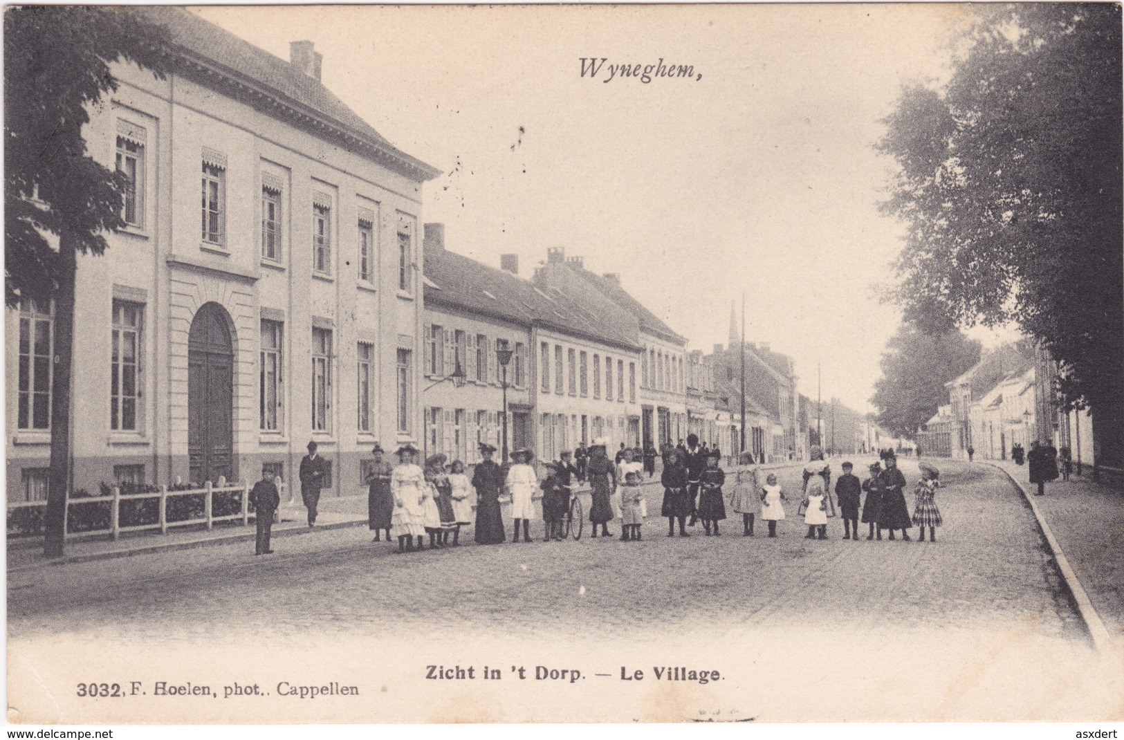 Wijnegem - Zicht In 't Dorp - Mooie Animatie - 1909 - Wijnegem