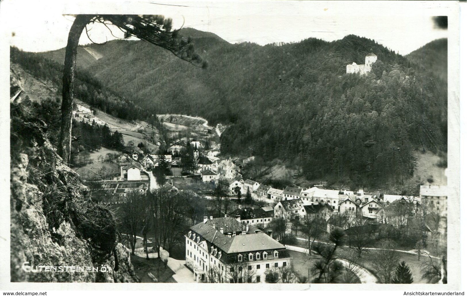 Gutenstein Von Oben Gesehen 1930 (000713) - Gutenstein