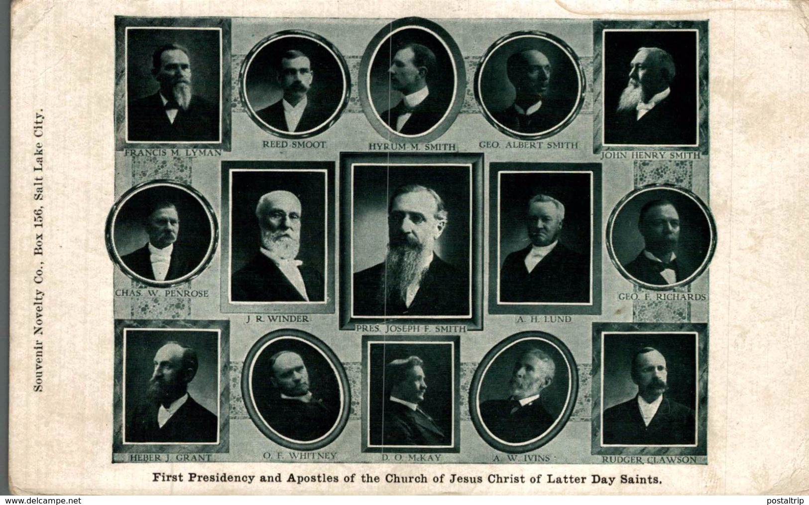 FIRST PRESIDENCY AND APOSTLES OF THE CHURCH OF JESUS CHRIST OF LATTER DAY SAINTS - Otros & Sin Clasificación