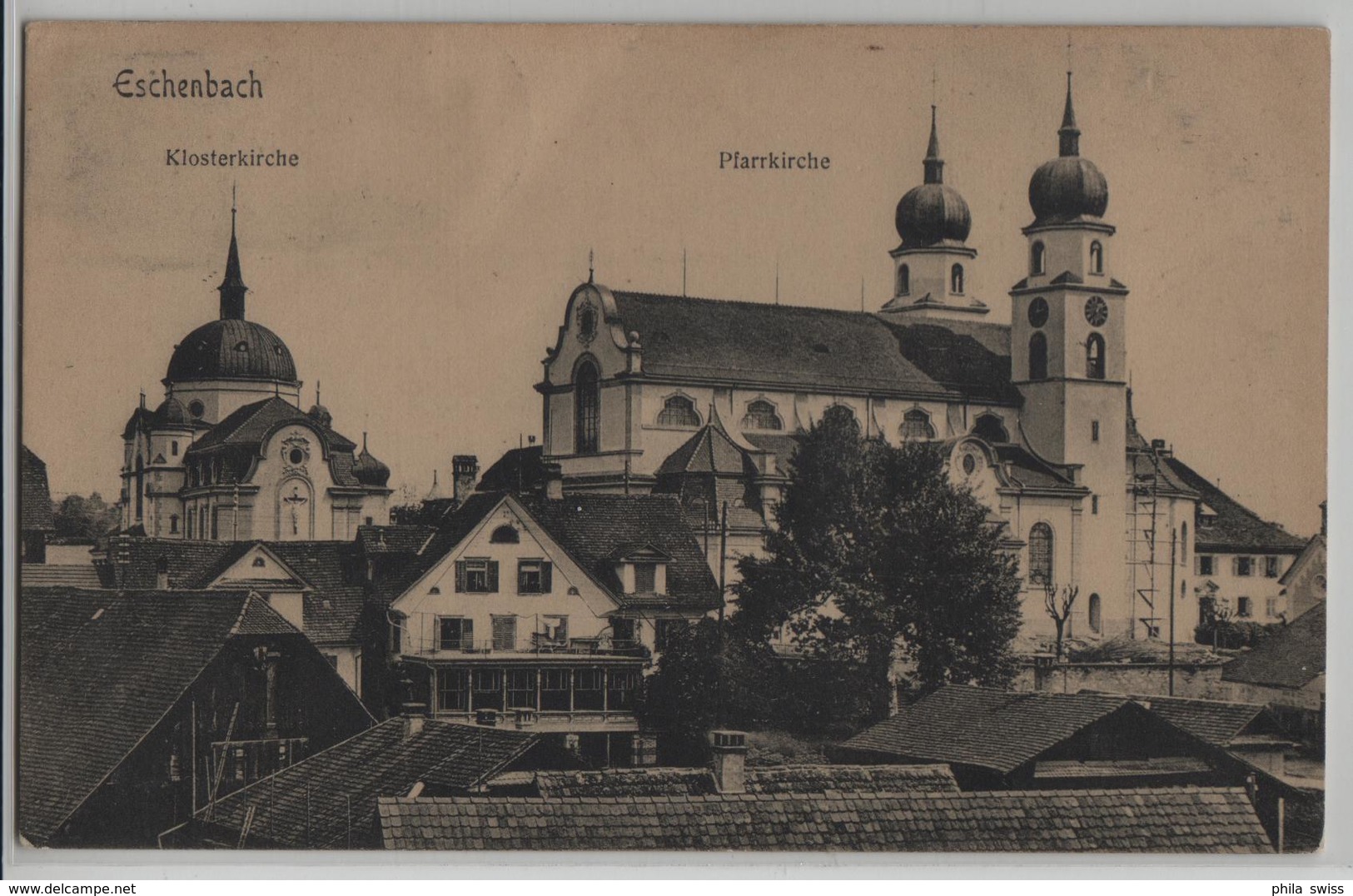 Eschenbach - Klosterkirche Und Pfarrkirche - Photo: J. Bachmann-Schmid - Eschenbach