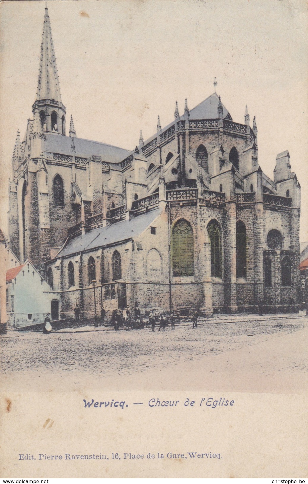 Wervik, Wervicq, Choeur De L'Eglise (pk37110) - Wervik