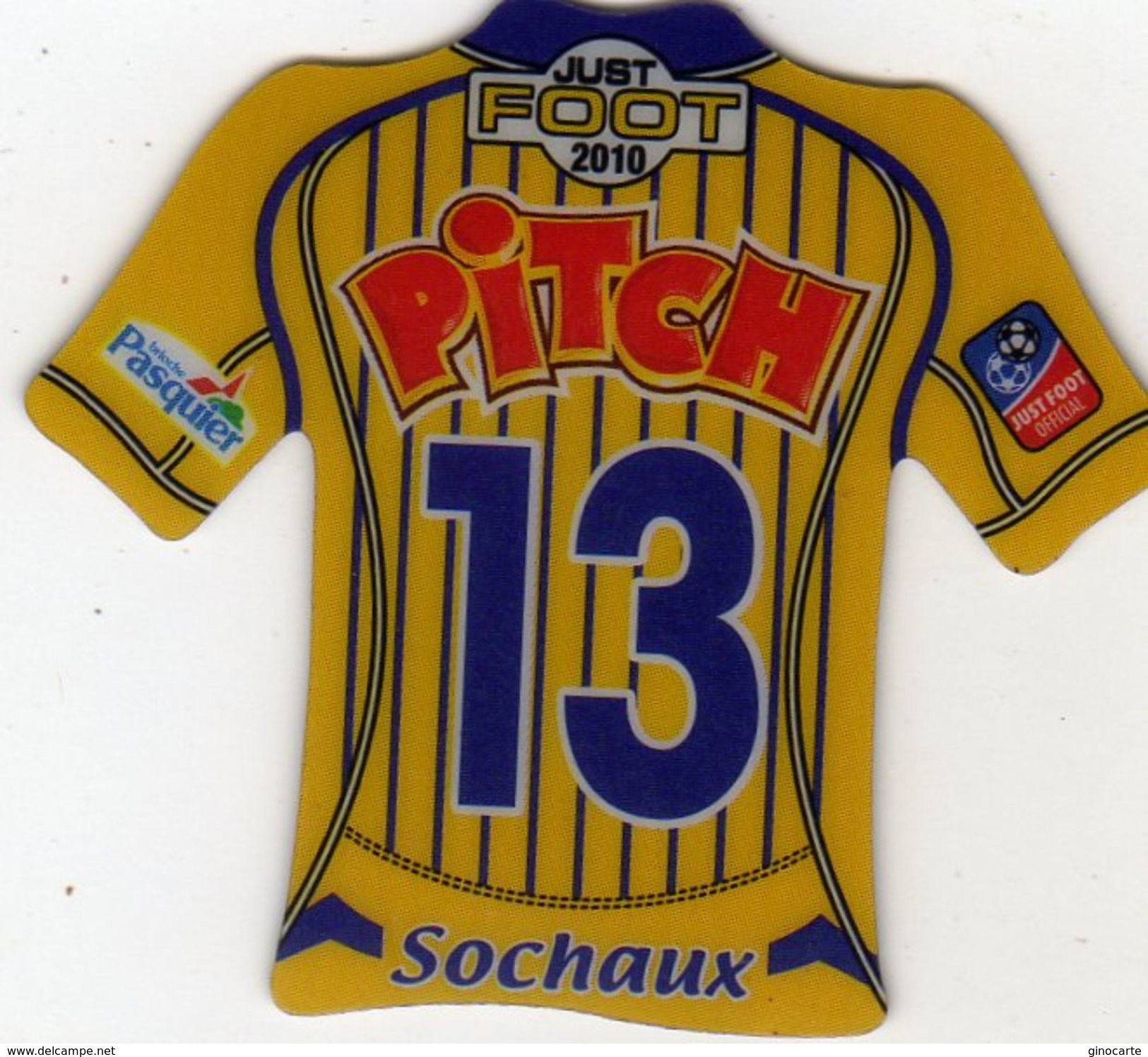 Magnet Magnets Maillot De Football Pitch Sochaux 2010 - Sports