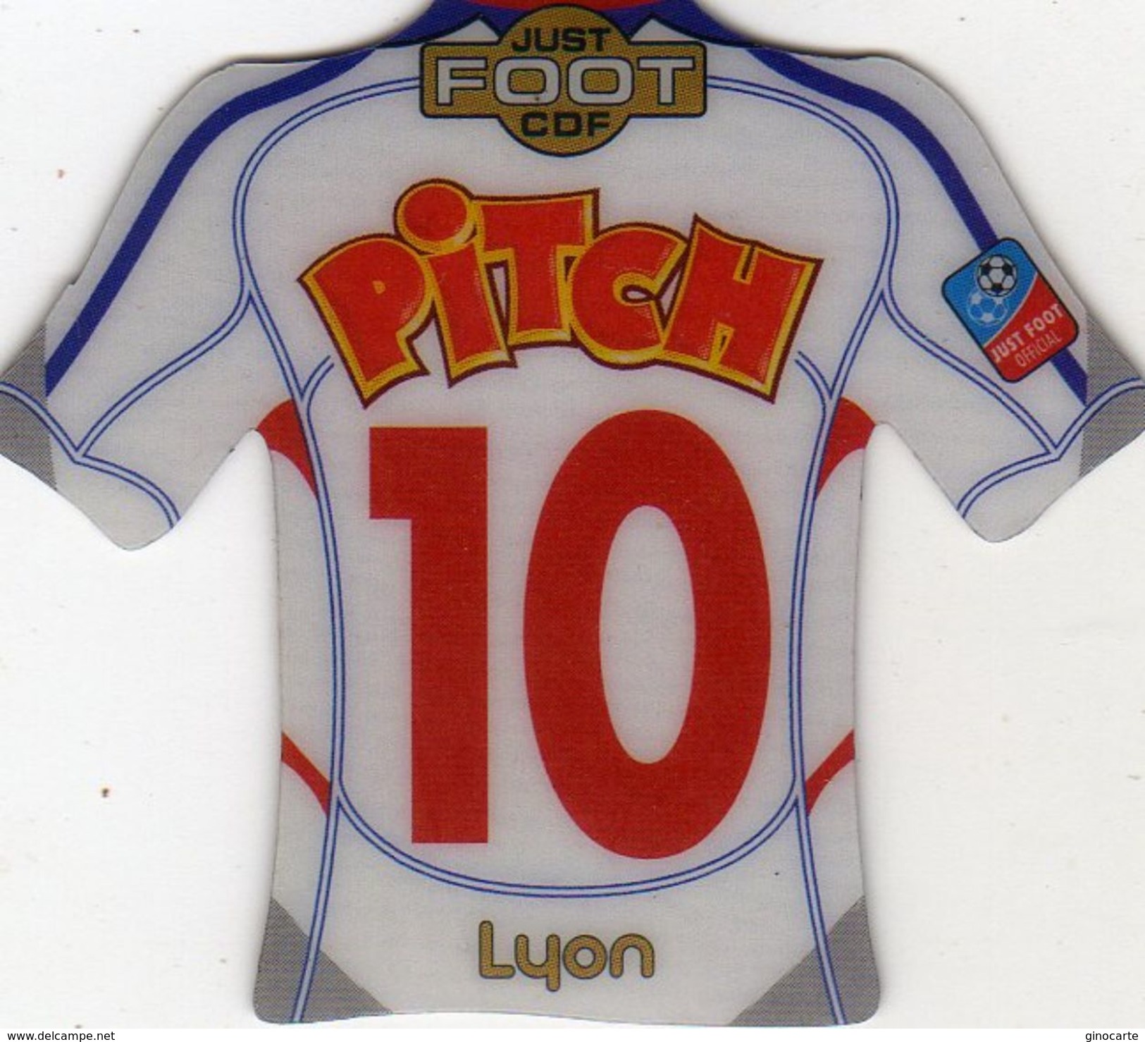 Magnet Magnets Maillot De Football Pitch Lyon 10 Coupe De France - Sports