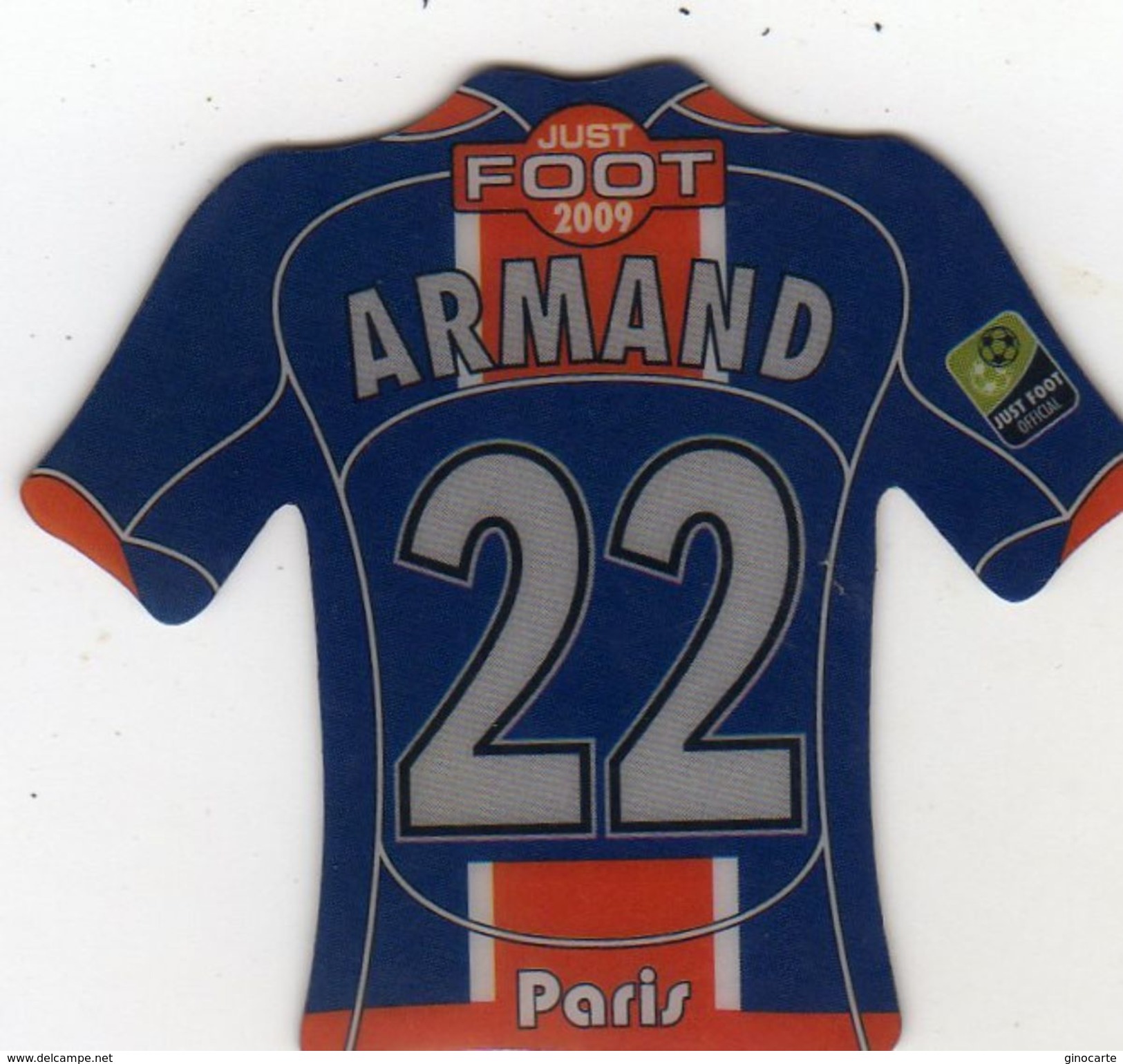 Magnet Magnets Maillot De Football Pitch Paris Psg Armand 2009 - Sports