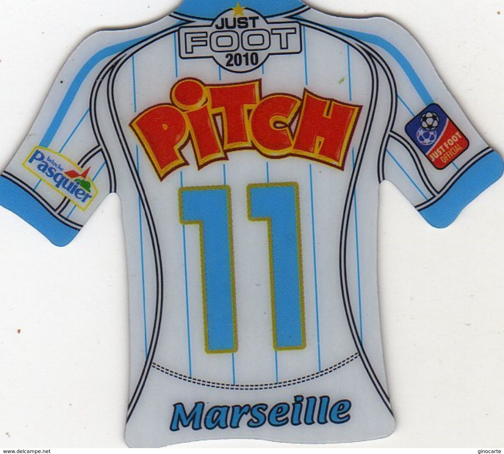 Magnet Magnets Maillot De Football Pitch Marseille 2010 - Sports