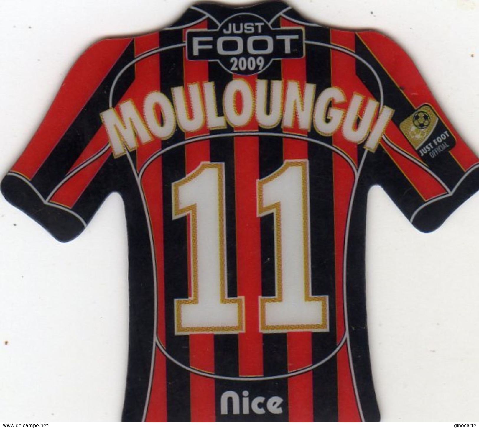 Magnet Magnets Maillot De Football Pitch Nice Mouloungui 2009 - Sports