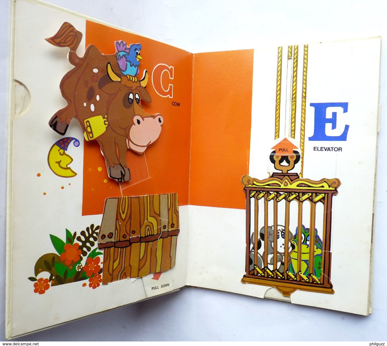 ALBUM POP UP ALPHABET BOOK - SESAME STREET - Random House 1988 Pas KUBASTA Enfantina - Disney