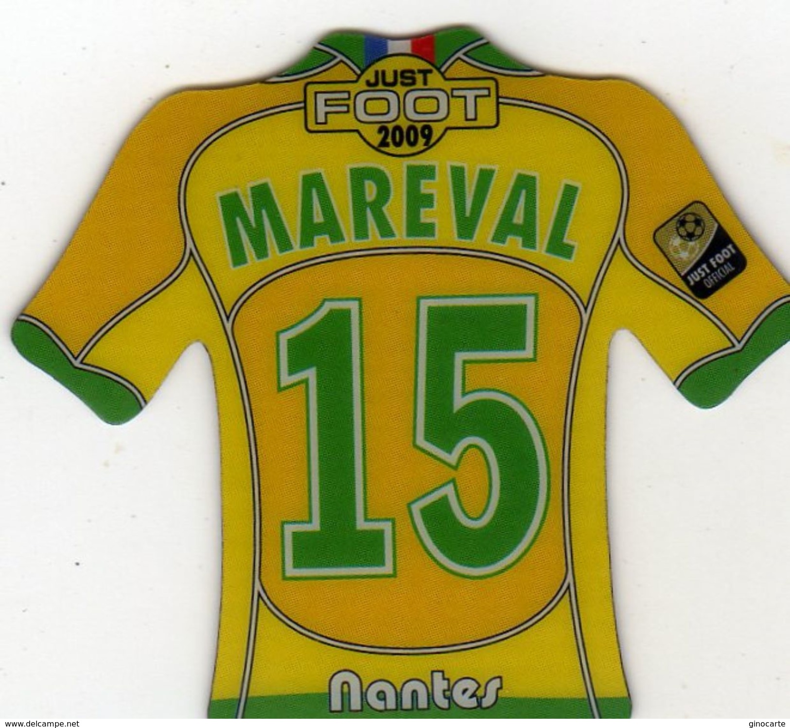 Magnet Magnets Maillot De Football Pitch Nantes Mareval 2009 - Deportes