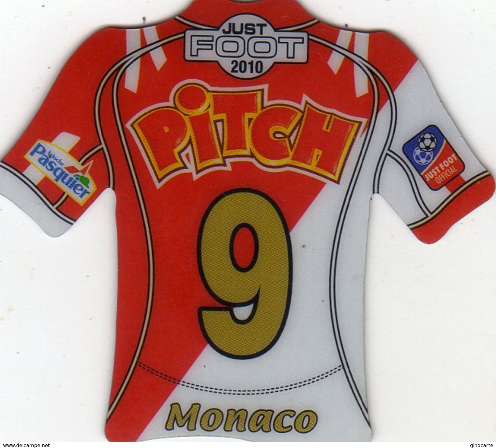 Magnet Magnets Maillot De Football Pitch Monaco 2010 - Deportes