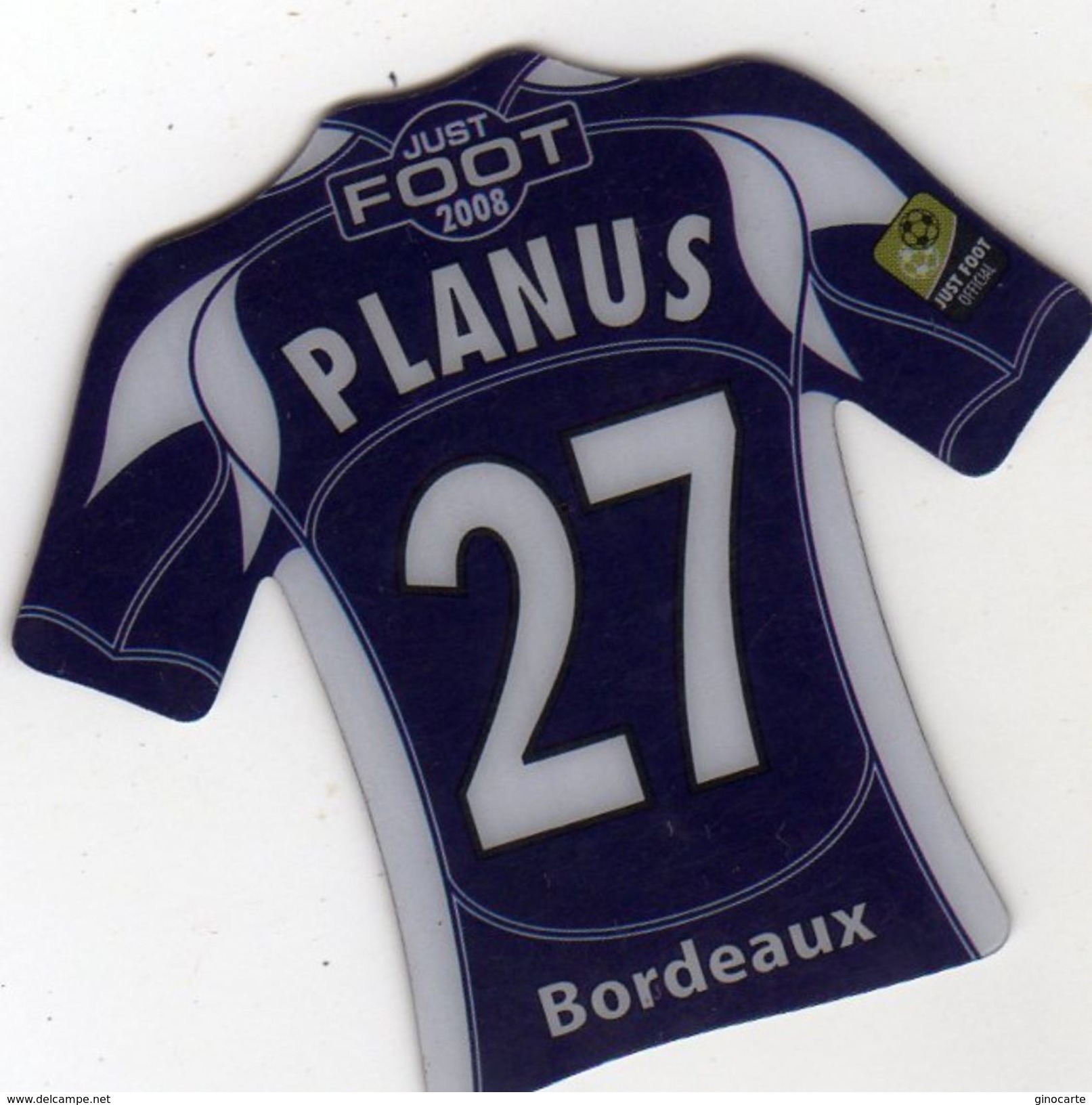 Magnet Magnets Maillot De Football Pitch Bordeaux Planus 2008 - Deportes