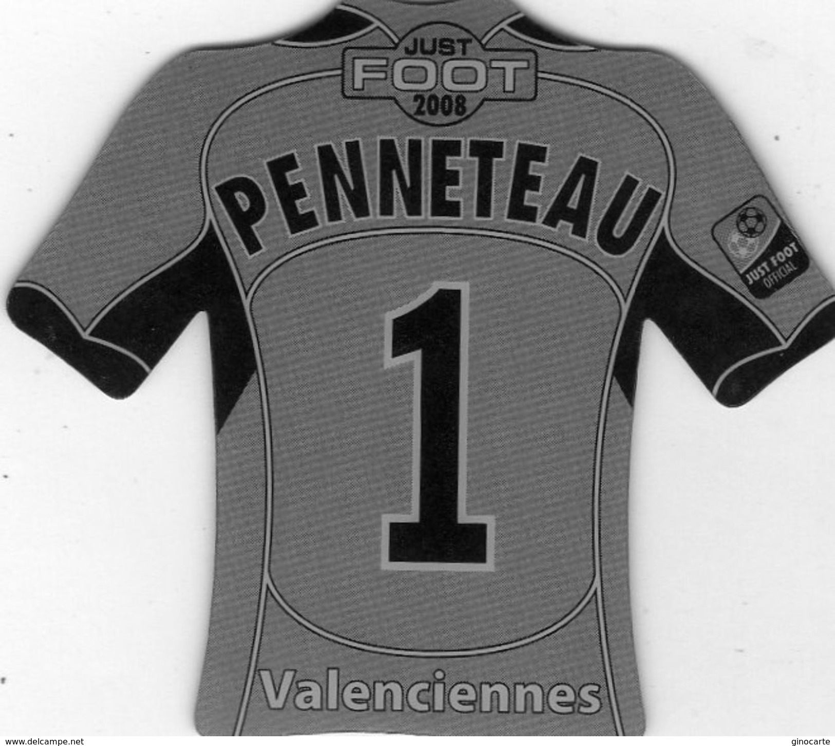 Magnet Magnets Maillot De Football Pitch Valenciennes Penneteau 2008 - Sports