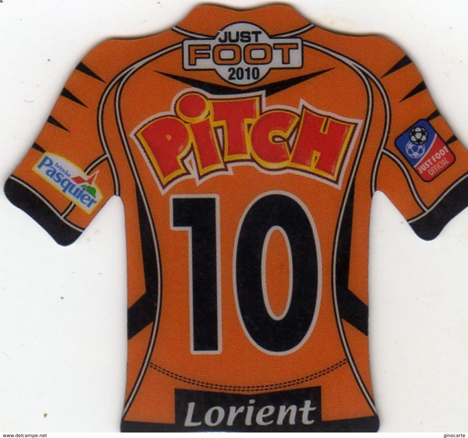 Magnet Magnets Maillot De Football Pitch Lorient 2010 - Sports