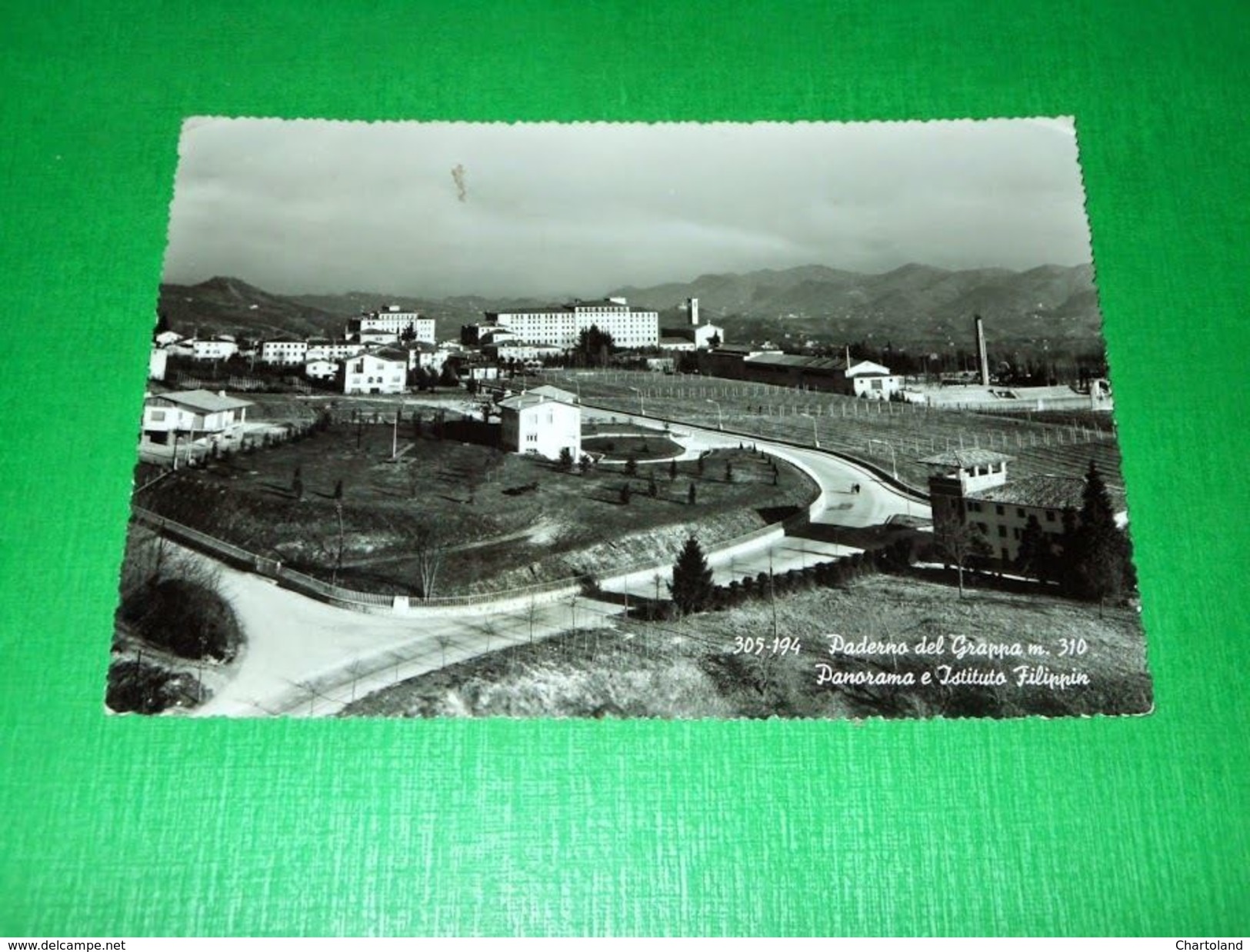 Cartolina Paderno Del Grappa - Panorama E Istituto Filippin 1962 - Treviso