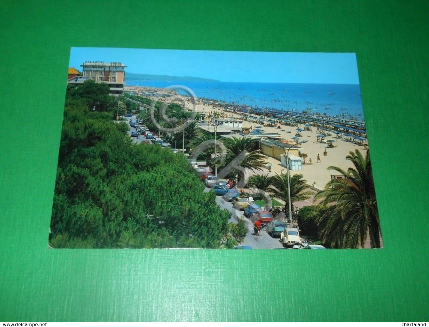 Cartolina Roseto Degli Abruzzi ( Teramo ) - Lungomare E Spiaggia 1980 Ca - Teramo