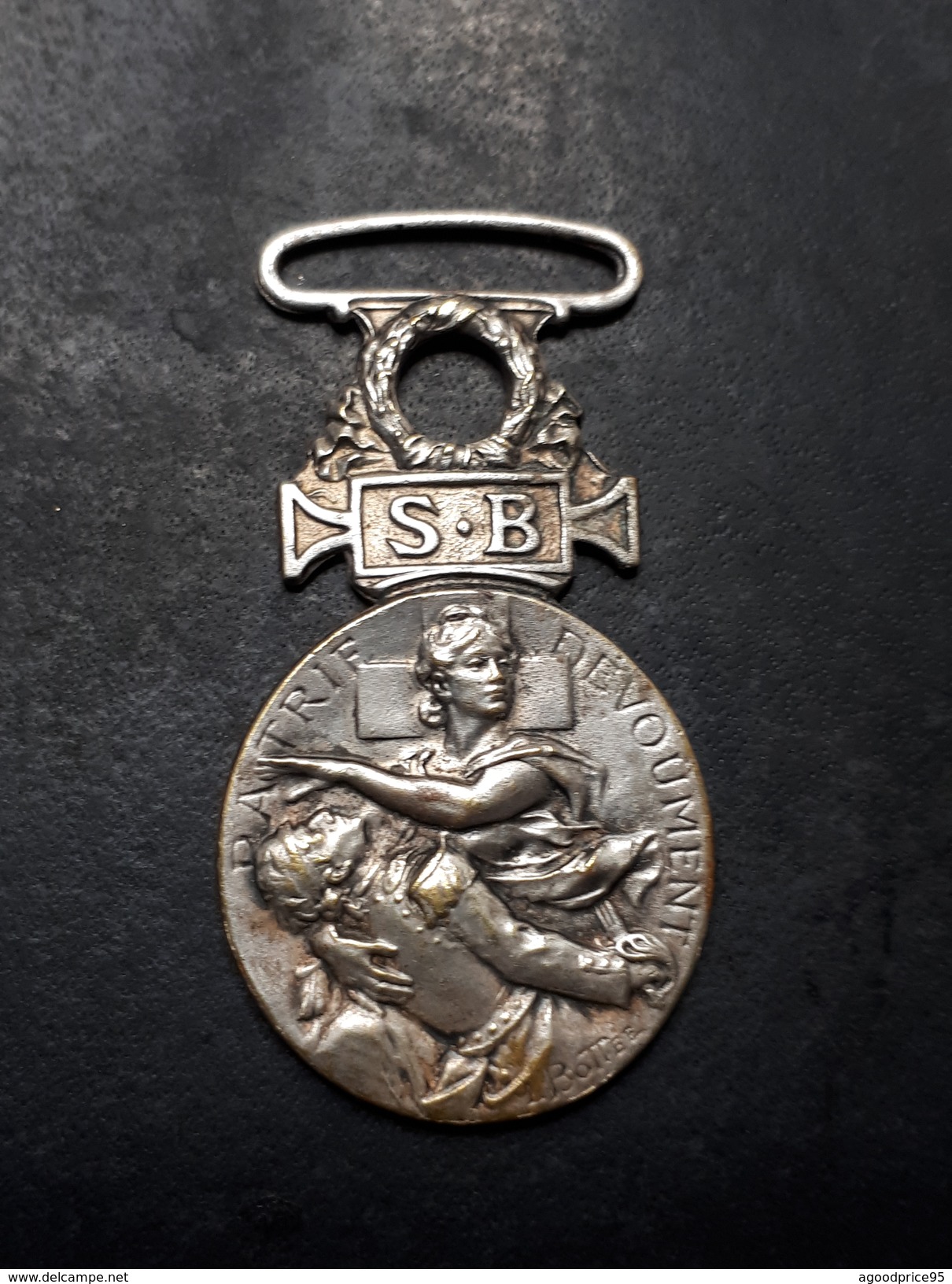 MEDAILLE DE  : "SECOURS AUX BLESSES MILITAIRES" - Avant 1871