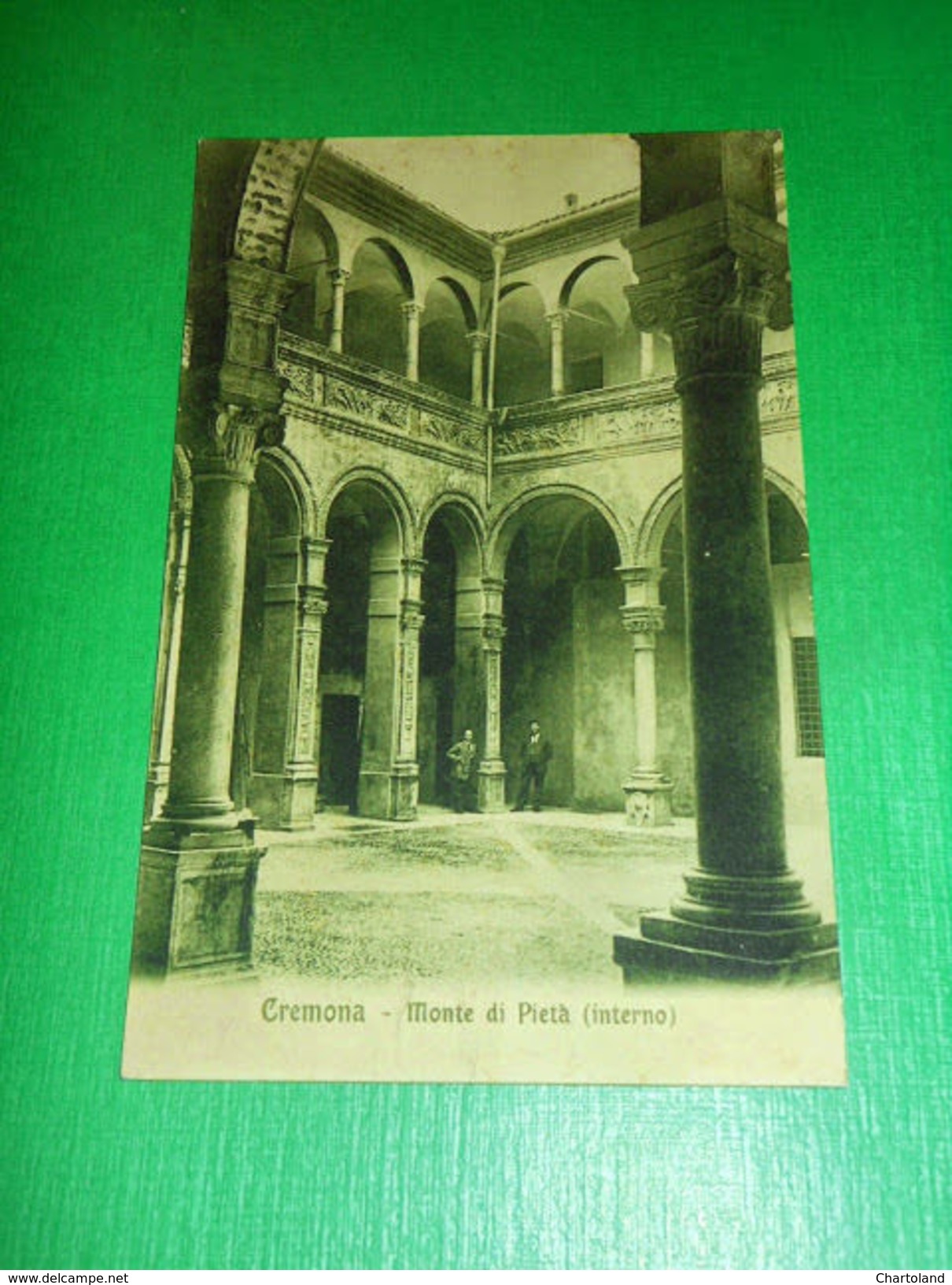 Cartolina Cremona - Monte Di Pietà ( Interno ) 1920 Ca - Cremona