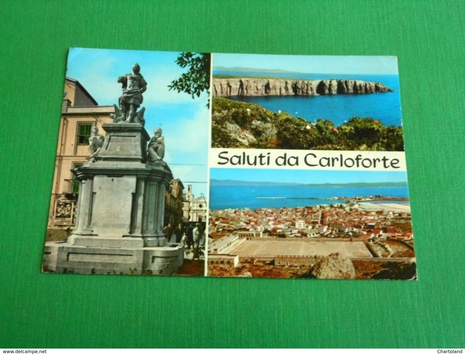 Cartolina Saluti Da Carloforte - Vedute Diverse 1971 - Cagliari