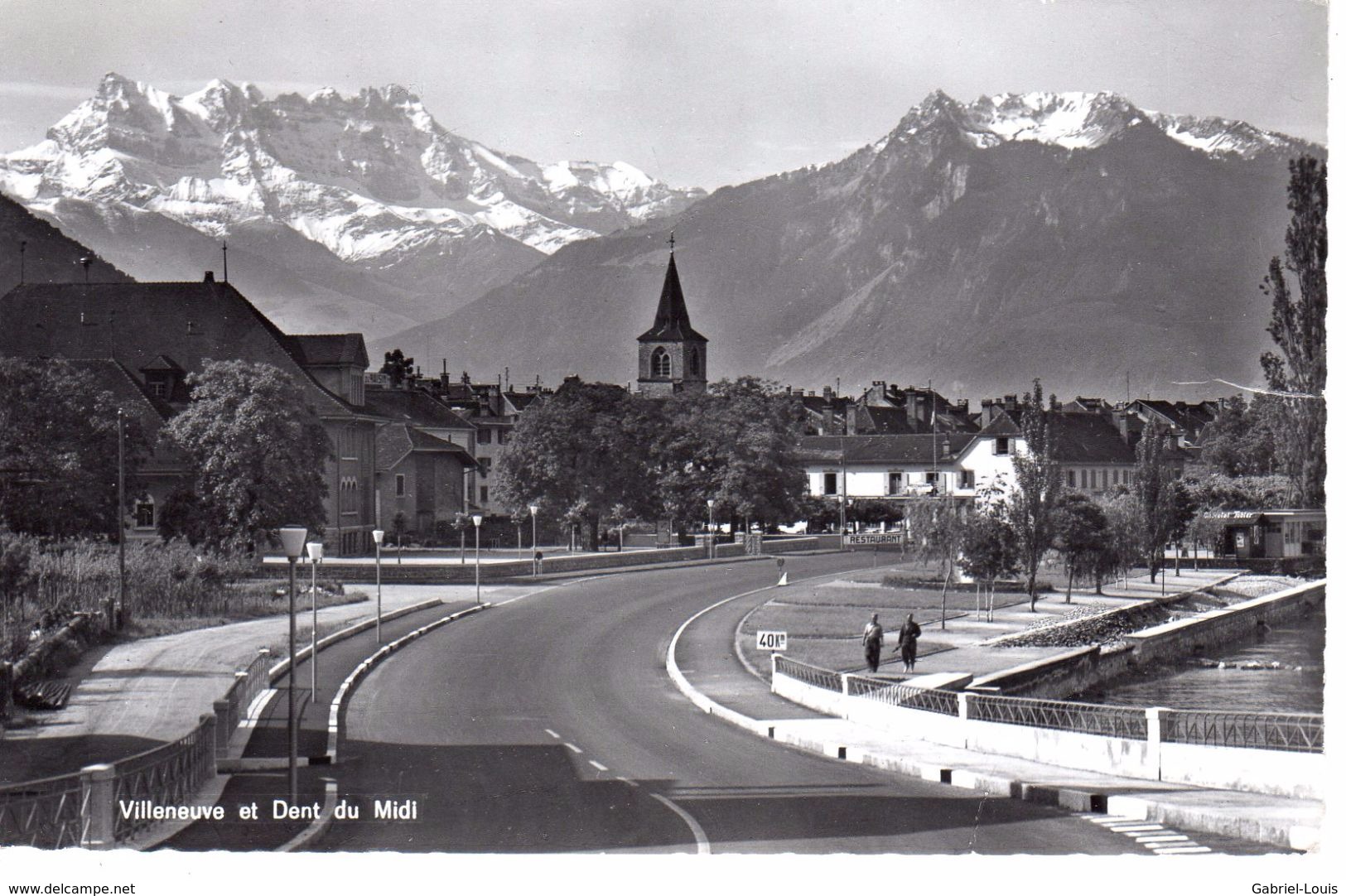 Villeneuve Et Dent Du Midi - Villeneuve