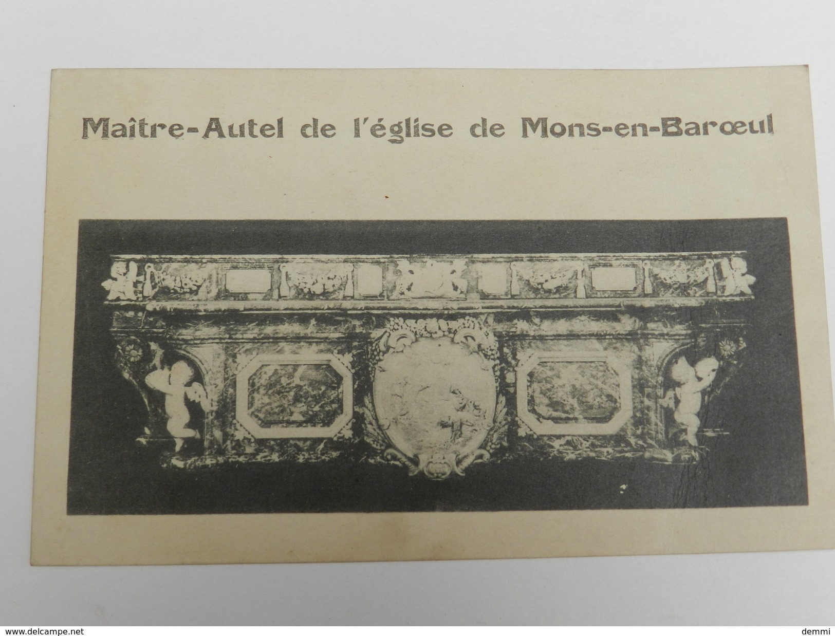 Mons-en-Baroeul - Maître-Autel De L'Eglise - Autres & Non Classés