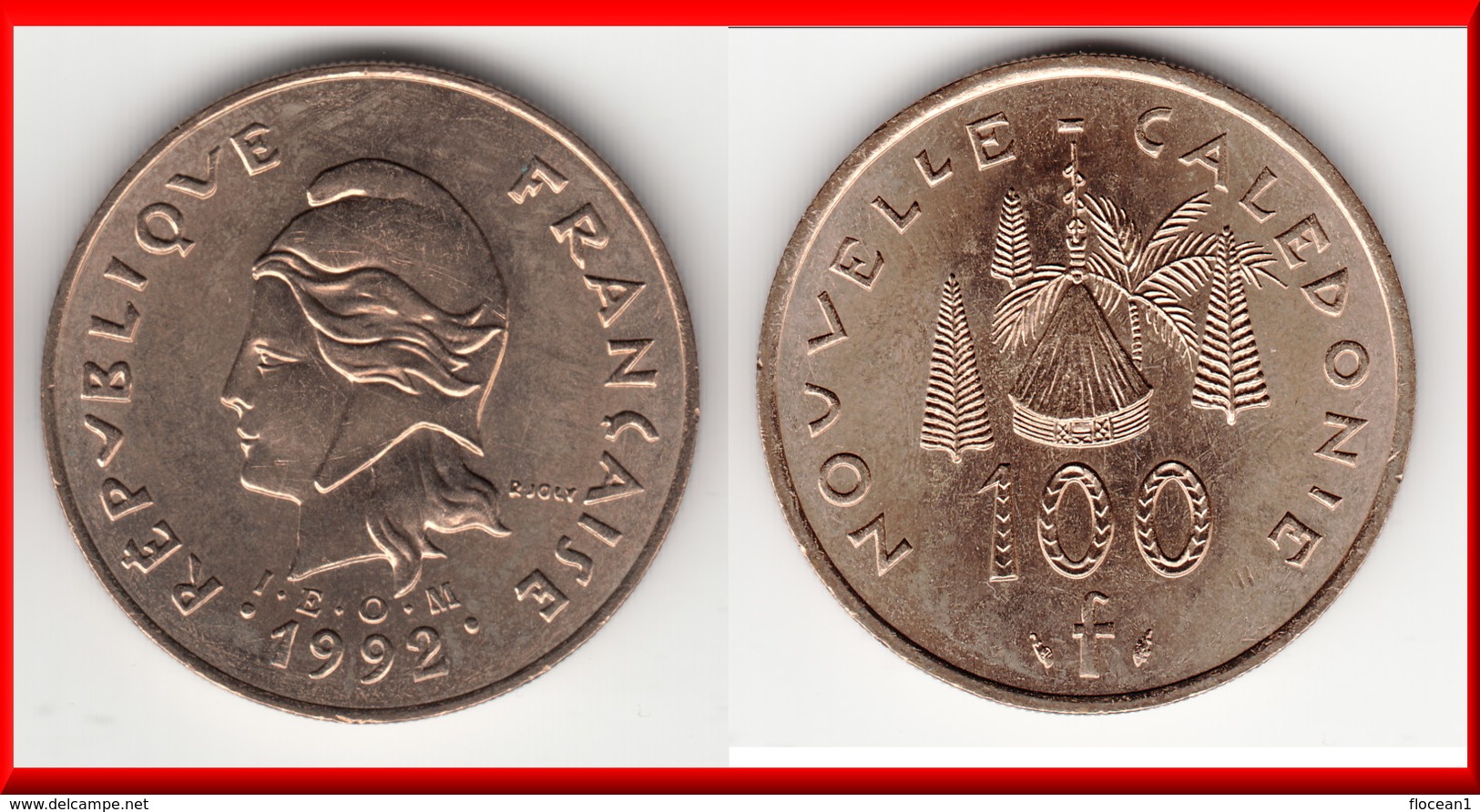 **** NOUVELLE-CALEDONIE - NEW CALEDONIA - 100 FRANCS 1992 - SUPERBE **** EN ACHAT IMMEDIAT !!! - New Caledonia