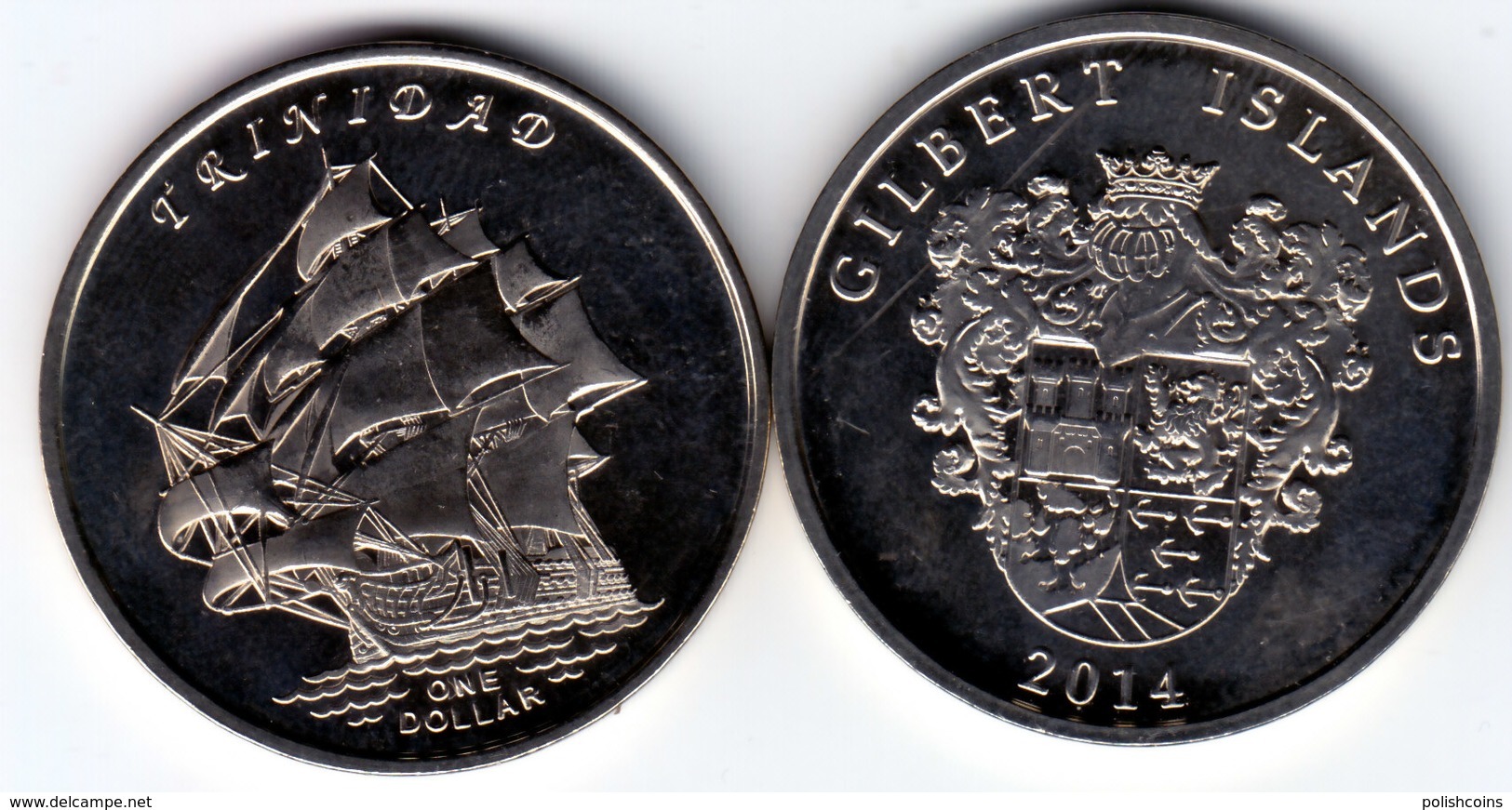 GILBERT ISLAND 2014 Trinidad 1 Dollar $ UNC - Altri – Oceania